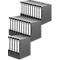 herlitz ordner maX.file nature, A4, rugbreedte 50 mm, 25 stuks, zwart