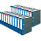 herlitz ordner maX.file nature, A4, rugbreedte 80 mm, 20 stuks, blauw