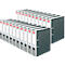 herlitz ordner maX.file nature, A4, rugbreedte 80 mm, 20 stuks, grijs