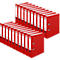 herlitz ordner maX.file protect, A4, rugbreedte 80 mm, 20 stuks, rood