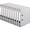 herlitz ordner maX.file protect plus, A4, rugbreedte 50 mm, 10 stuks, grijs