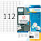 Herma étiquettes de qualité No. 4211, autocollantes, détachables, imprimables, blanches, 2800 pièces sur 25 feuilles