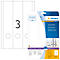 Herma ordneretiketten A4, 297 x 61 mm, permanent hechtend/bedrukbaar, 75 stuks, wit