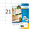 Herma Power etiketten nr. 10906, 70 x 42,3 mm, zelfklevend, extreem sterk hechtend, papier, wit, 525 st.