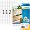 Herma Power etiketten nr. 10916, 25,4 x 16,9 mm, zelfklevend, extreem sterk hechtend, papier, mat, 2800 st.