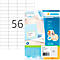 Herma premium adresetiketten nr. 4273, 52,5 x 21,2 mm, zelfklevend, permanent klevend, bedrukbaar, papier, wit, 5600 stuks op 100 vellen