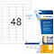 Herma weerbestendige etiketten nr. 9531 van polyesterfolie, 480 etiketten, 10 vellen
