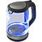 Hervidor de agua exquisito WK 3501 swg, 2200 W, 2 l, con luz interior, giratorio 360°, vidrio