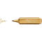 Highlighter TL 46 Metaal, 3 lijndiktes: 1/2/5 mm, inkt op waterbasis, 10 stuks, goud
