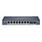 Hikvision DS-3E1510P-EI - Switch - Smart - 8 x 10/100/1000 (PoE+) + 2 x Gigabit SFP - Desktop - PoE+ (110 W)