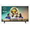 Hisense 4K Fernseher mit FIFA Klub-WM 2025 Branding, Fußballspielern und technischen Produktinformationen.