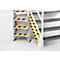 Hoekbeschermingsprofiel Durable E8R, rond, zelfklevend, voor binnen en buiten, uitsparing 8 mm, L 1000 mm, PU schuim, geel/zwart
