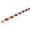 Hoekbeschermprofiel type E, 1 m/stuk, wit/rood