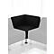 Hoekfauteuil Wall In, zwart
