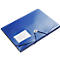 Hoekmappen FolderSys JUMBO, A4, B 240 x H 320 mm, 3 binnenflappen &amp; elastische sluiting, polypropyleen, dikte 0,42 mm, blauw, 10 st.