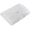Hoekmappen FolderSys JUMBO, A4, B 240 x H 320 mm, 3 binnenflappen &amp; elastische sluiting, polypropyleen, dikte 0,42 mm, transparant, 10 st.