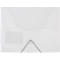 Hoekmappen FolderSys JUMBO, A4, B 240 x H 320 mm, 3 binnenflappen &amp; elastische sluiting, polypropyleen, dikte 0,42 mm, wit, 10 st.