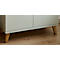 Holzfüße für Schrank Start Off Wood mit bis zu 4 Ordnerhöhen, jeweils H 135 mm, 4 Stück