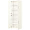 Home Office classeur TEMPIO, en bois, 4 portes, 6 OH, L 800 x P 340 x H 2130 mm, blanc/blanc