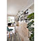 Home Office-combinatiekast TEMPIO, van hout, 2 deuren (3 OH), 6 OH, B 800 x D 340 x H 2130 mm, eiken wit/Sonoma