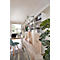 Home Office-combinatiekast TEMPIO, van hout, 2 deuren (3 OH), 6 OH, B 800 x D 340 x H 2130 mm, eiken wit/Sonoma