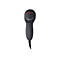 Scanner de codes-barres Honeywell noir, câble, sur fond blanc.