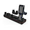 Ein schwarzes Scanner-Set, bestehend aus Ladeschale und Handscanner.