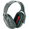 Honeywell oorkappen Verishield VS110D, EN 352-1, SNR 30 dB, gepatenteerde luchtstroomregeling, zwart-rood
