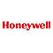 Rotes Honeywell-Firmenlogo auf weißem Hintergrund.