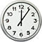Horloge murale radio Maul MAULride, ronde, extra-large, pour l'intérieur, chiffres arabes, minutes &amp; unités horaires, ∅ 610 mm, plastique &amp; verre minéral, argent-blanc-noir, pile incluse