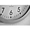 Horloge murale radio-pilotée, en plastique, fonctionnement à piles