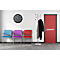 Horloge murale UNILUX Mega, quartz, Ø 57,5 cm, noir