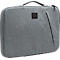 Housse pour ordinateur portable Exacompta Business, pour ordinateurs portables 13-14'', rembourrée, poignée &amp; poche zippée, L 370 x P 25 x H 280 mm, polyester post-consommation, gris