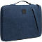 Housse pour ordinateur portable Exacompta Business, pour ordinateurs portables 15-16'', rembourrée, poignée &amp; poche zippée, L 410 x P 25 x H 310 mm, polyester post-consommation, bleu