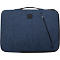 Housse pour ordinateur portable Exacompta Business, pour ordinateurs portables 15-16'', rembourrée, poignée &amp; poche zippée, L 410 x P 25 x H 310 mm, polyester post-consommation, bleu