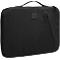 Housse pour ordinateur portable Exacompta Business, pour ordinateurs portables 15-16'', rembourrée, poignée &amp; poche zippée, L 410 x P 25 x H 310 mm, polyester post-consommation, noir