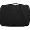 Housse pour ordinateur portable Exacompta Business, pour ordinateurs portables 15-16'', rembourrée, poignée &amp; poche zippée, L 410 x P 25 x H 310 mm, polyester post-consommation, noir