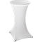 Housse pour table haute, Ø 800/850 mm, blanc