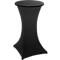 Housse pour table haute, Ø 800/850 mm, noir