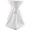 Housse pour table haute, blanc pour Ø 850 mm