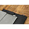 Housse Sigel pour ordinateur portable, taille S, pour 1 ordinateur portable jusqu'à 14″, RPET/feutre synthétique, gris foncé