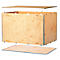 Houten vouwkist, ½ Euronorm afmeting, 6 mm berken multiplex, L 780 x B 580 x H 587 mm