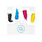 HP 124A - Cyan - original - LaserJet - Tonerpatrone (Q6001A) - für Color LaserJet 1600, 2600n, 2605, 2605dn, 2605dtn, CM1015 MFP, CM1017 MFP