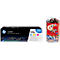 HP 125A Tripack LaserJet CF373AM Toner cyan/magenta/gelb + Celebrations GRATIS, original