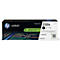 Cartouche de toner noir HP 220x sur fond blanc. L'emballage affiche les logos HP et LaserJet.