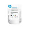 Eine HP Printhead Kit Tintenpatrone, weißer Karton mit blauem HP-Logo und Text, darunter farbige Tintenbeispiele.