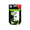 HP Tintenpatronen 302 im 2er Pack. Schwarze und farbige Tinte. Aufdruck: Buy 2 and save! Dazu der HP-Schriftzug.