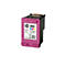 Une cartouche d'encre de configuration tricolore HP 303, principalement rose et noire. La cartouche porte la mention 'HP 303' et des instructions.