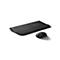Schwarzes HP Wireless-Tastatur- und Maus-Set mit Handballenauflage vor weißem Hintergrund.