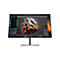 Ein moderner Monitor mit dünnem Rahmen zeigt eine 3D-Softwareoberfläche mit Code und grafischen Designelementen.
